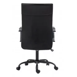 Fauteuil de bureau Elio – Noir Intégral | Élégance & Confort