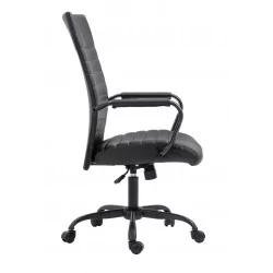 Fauteuil de bureau Elio – Noir Intégral | Élégance & Confort