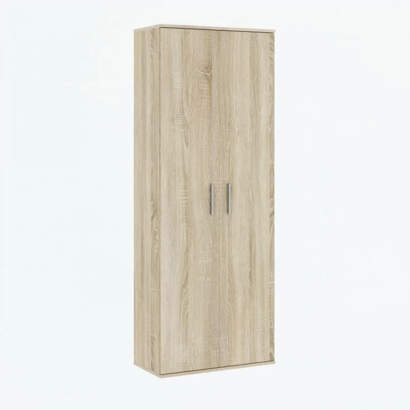 Armoire de rangement 70 cm – 2 portes chêne Sonoma | Golddeco