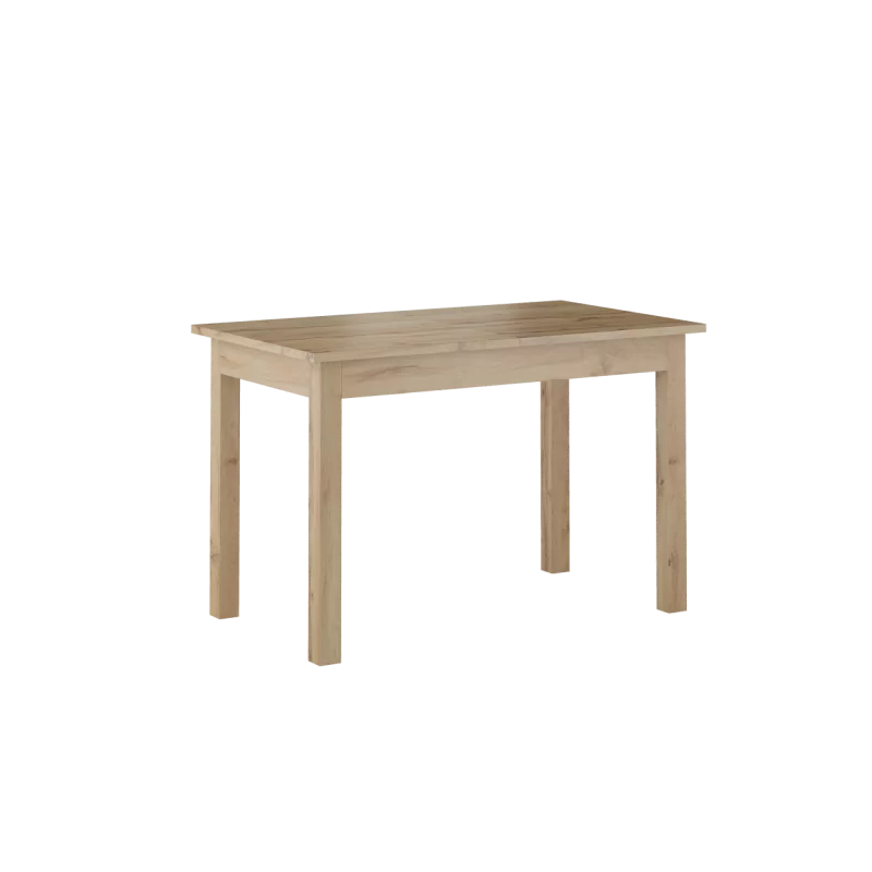 Table Nora – Chêne clair & blanc cassé extensible