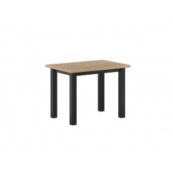 Table Monte – Chêne doré & noir Golddeco