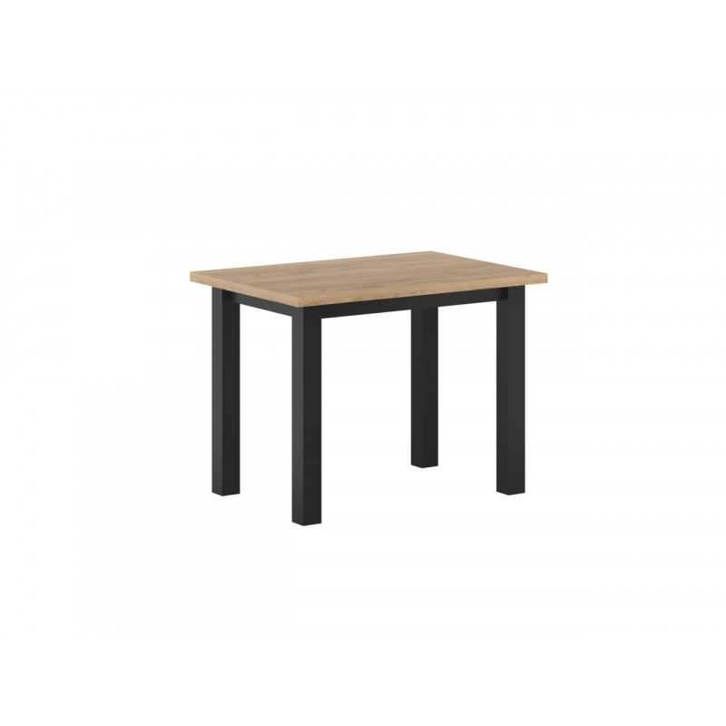 Table Monte – Chêne doré & noir Golddeco