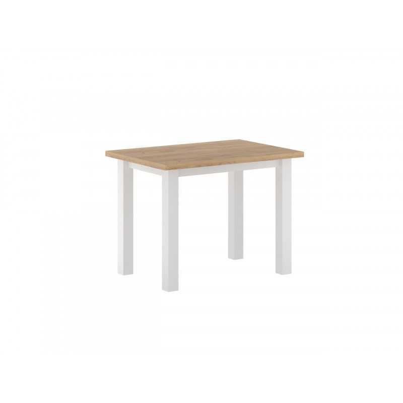 Table Monte – Chêne doré & blanc Golddeco