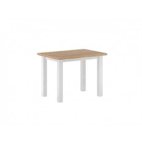 Table Monte – Chêne doré & blanc Golddeco