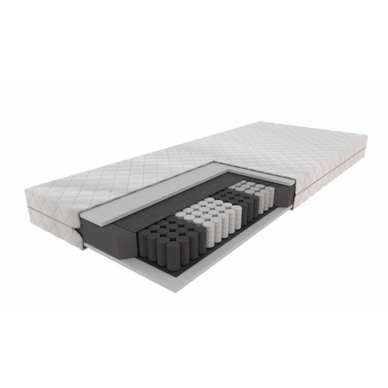 Matelas à ressorts ensachés 140x200 – soutien orthopédique 7 zones | Golddeco