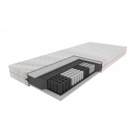 Matelas à ressorts ensachés 90x200 – confort 7 zones réversible | Golddeco