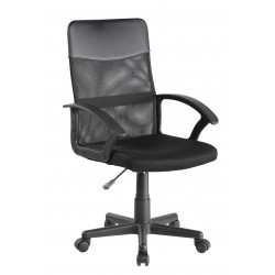 Fauteuil de Bureau Aero – Noir Maille Respirante | Confort & Simplicité