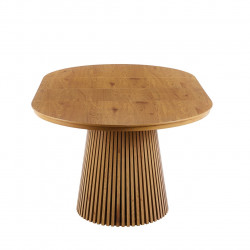 Table Spine Oak extensible – aspect chêne naturel Golddeco