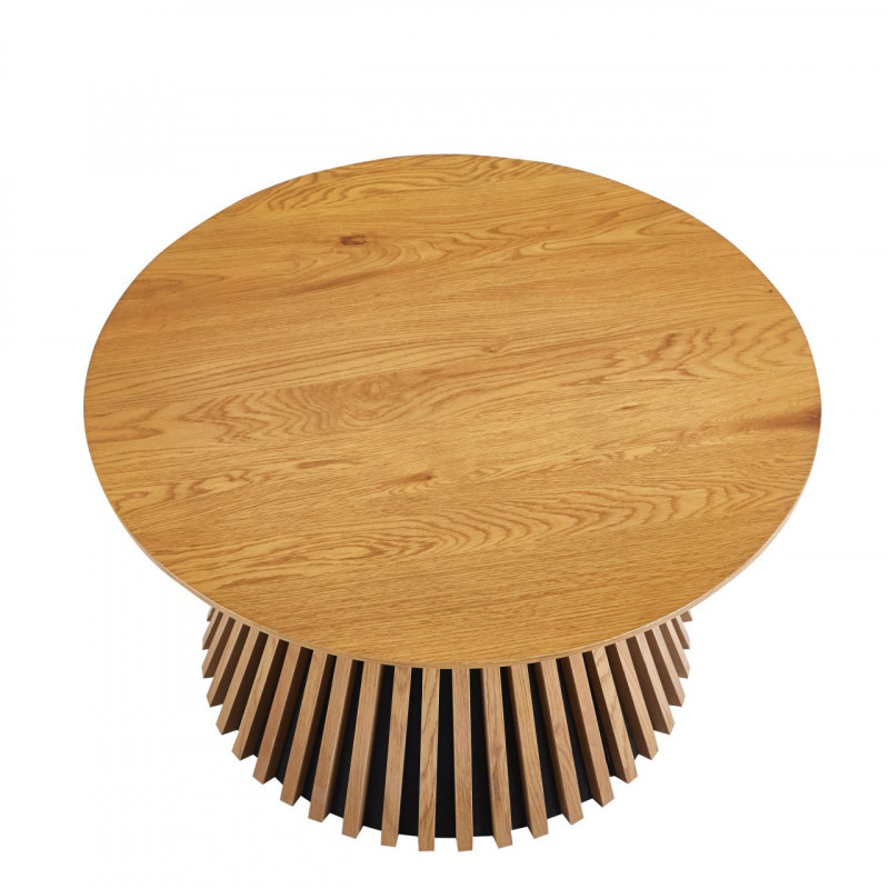 Table Basse SpineOak – Aspect chêne naturel Golddeco